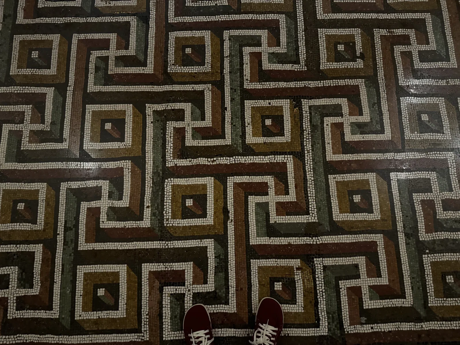 Ancient Roman Mosaic Floor